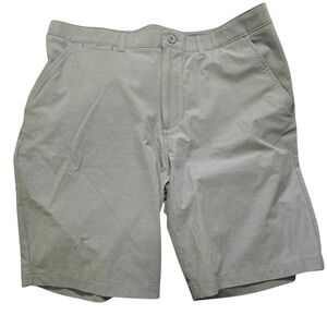 Johnnie-O Calcutta Prep-Formance 9” Shorts Size 36‎ Ripple Blue Stretch Golf